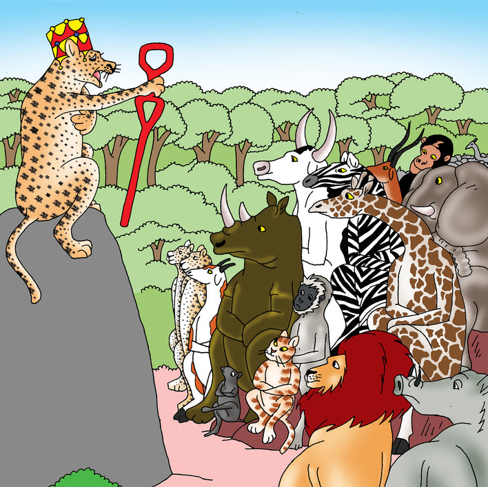  An animal king contest